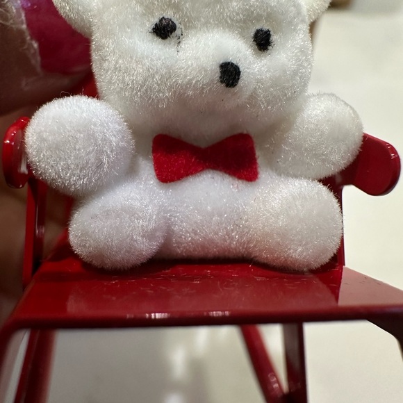 Avon Other - TEDDY BEAR COLLECTION ORNAMENT TEDDY IN ROCKER
